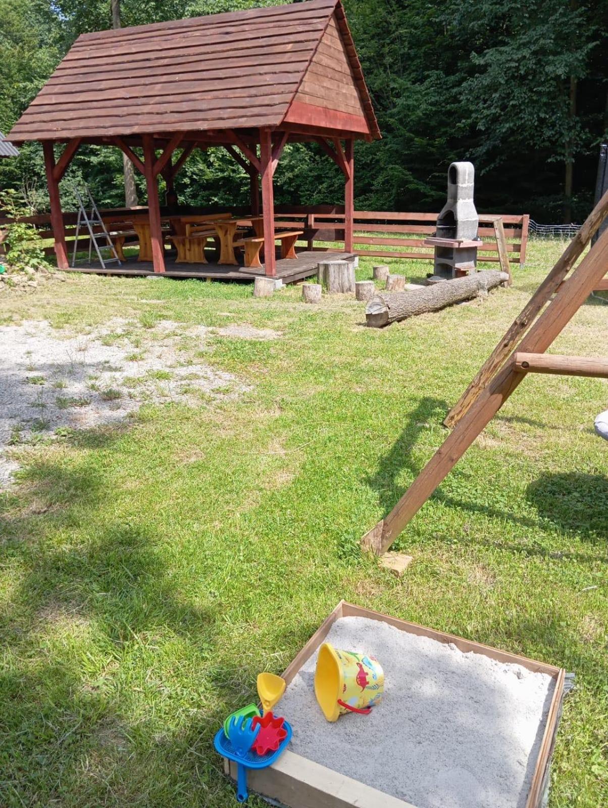 Domek Caloroczny Zagroda Mlynski Sulkowice  ภายนอก รูปภาพ